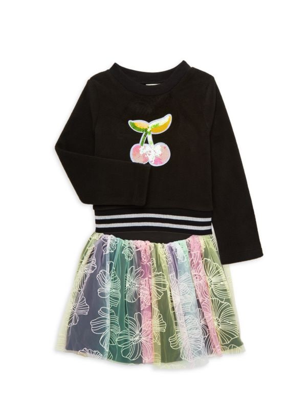 Комплект из двух предметов: свитер и юбка для маленькой девочки Samara
