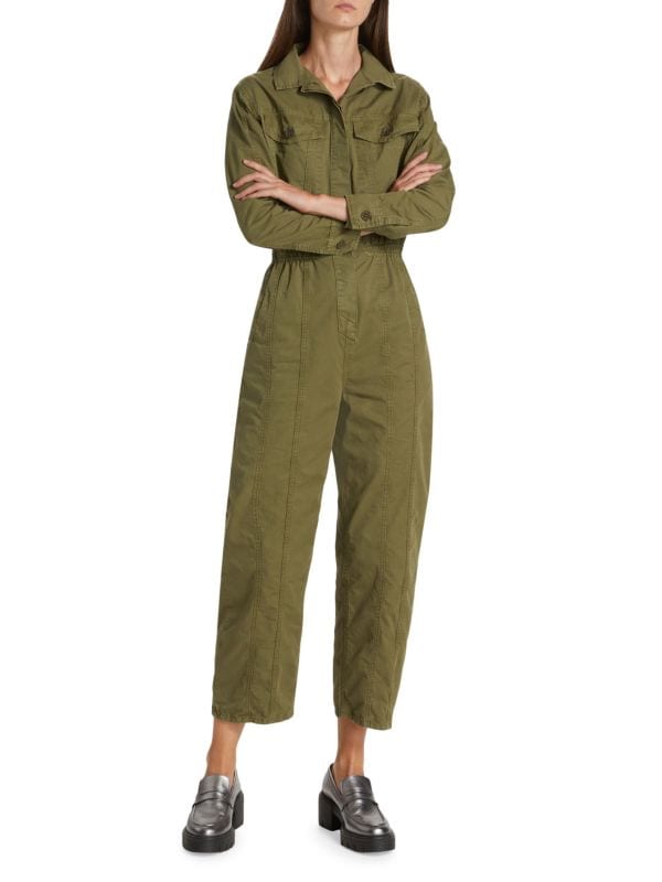 Twill Jumpsuit Ralph Lauren