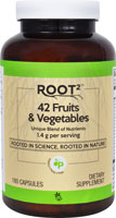 42 Fruits & Vegetables -- 1.4 g - 180 Capsules (Капсулы) Vitacost-Root2