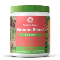 Greens Blend Energy Powder, арбуз — 30 порций Amazing Grass