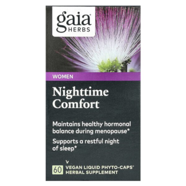 Ночное Успокоение для Женщин - 60 Веганских Жидких Фито-Капсул - Gaia Herbs Gaia Herbs