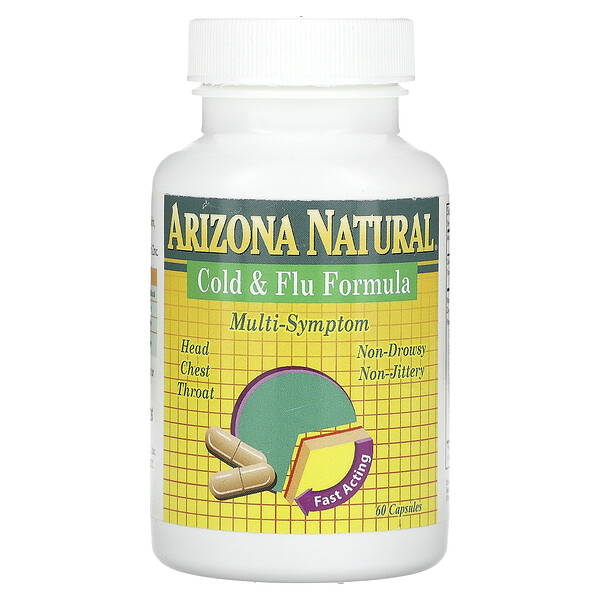 Формула от простуды и гриппа, 60 капсул Arizona Natural