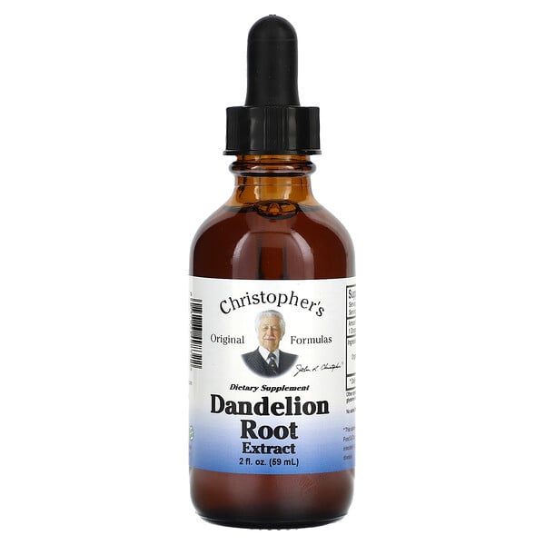 Dandelion Root Extract, 2 fl oz (59 ml) Christopher's