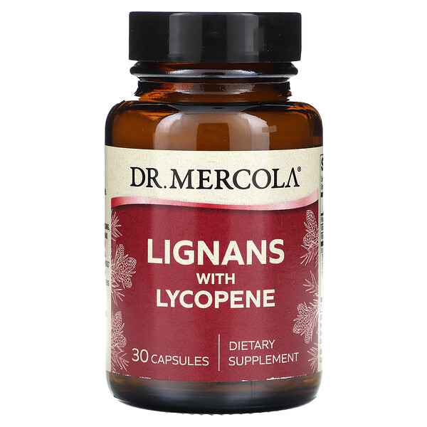 Lignans with Lycopene, 30 Capsules Dr. Mercola