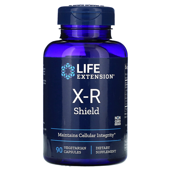 X-R Shield, 90 Vegetarian Capsules Life Extension