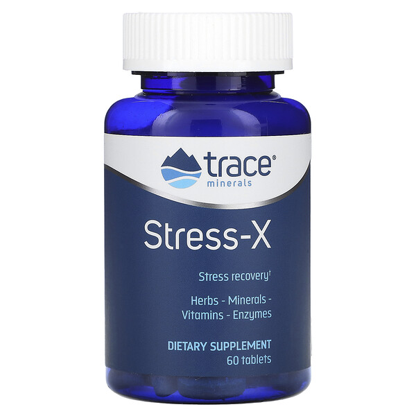 Stress-X, 60 Tablets Trace Minerals Research