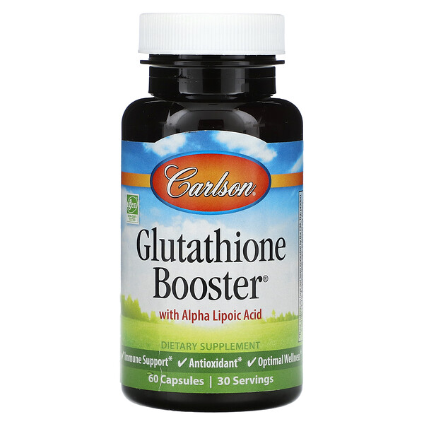 Glutathione Booster , 60 Capsules (Капсулы) Carlson