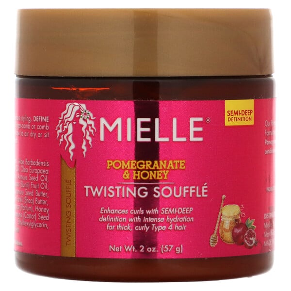 Твистинг-суфле, гранат и мед, 2 унции (57 г) Mielle