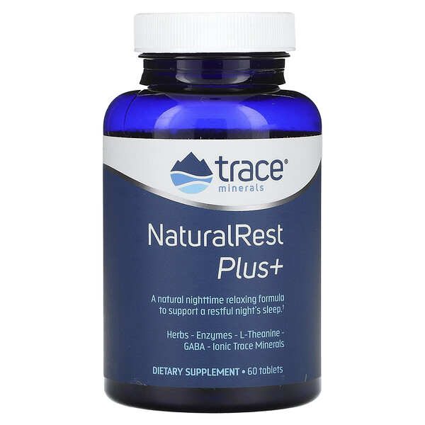 NaturalRest Plus+, 60 Tablets (Таблетки) Trace Minerals Research