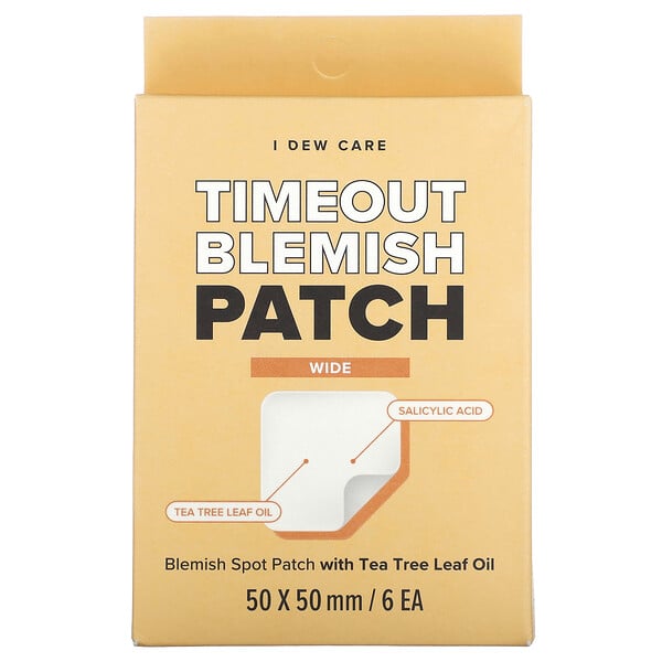 Патч Timeout Blemish Patch, широкий, 6 шт. I Dew Care