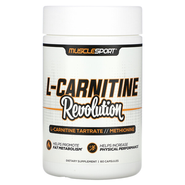 L-карнитин, Revolution, 60 капсул MuscleSport
