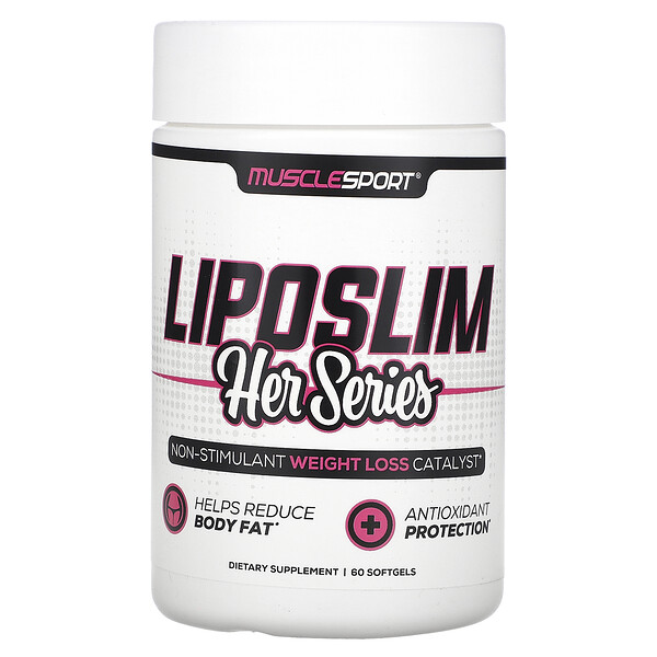 Her Series, Liposlim, 60 Softgels (Мягкие капсулы) MuscleSport