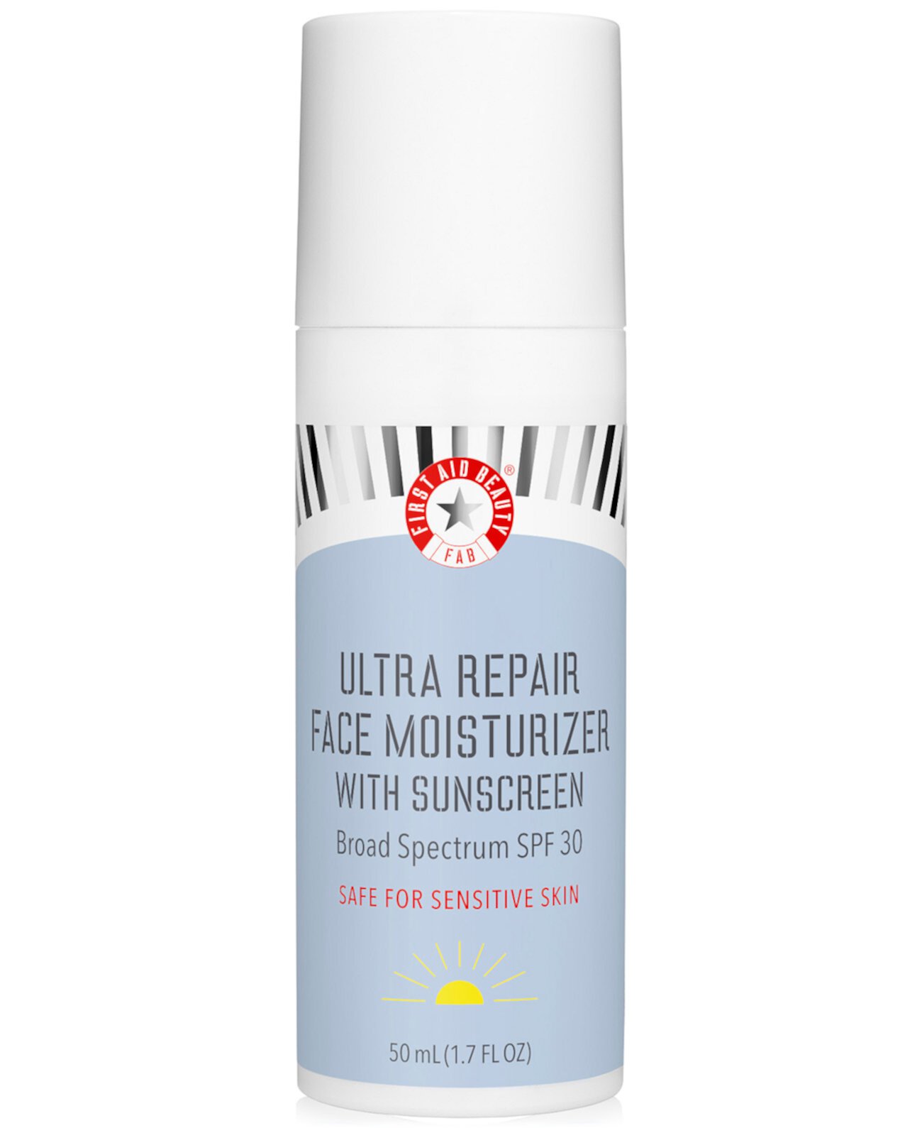 Увлажняющее средство для лица Ultra Repair с солнцезащитным кремом SPF 30, 1,7 унции. First Aid Beauty