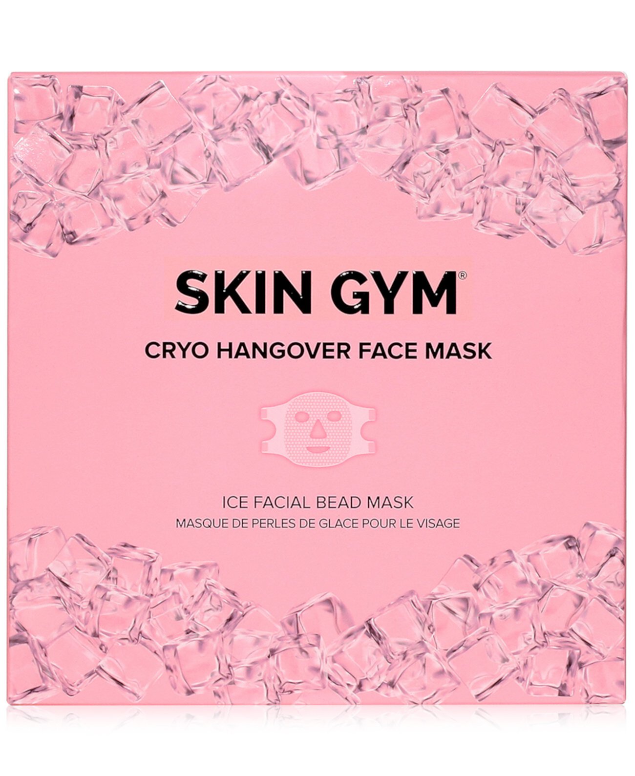 Увлажняющая маска для лица Cryo Chill с эффектом криотерапии, освежает кожу Skin Gym