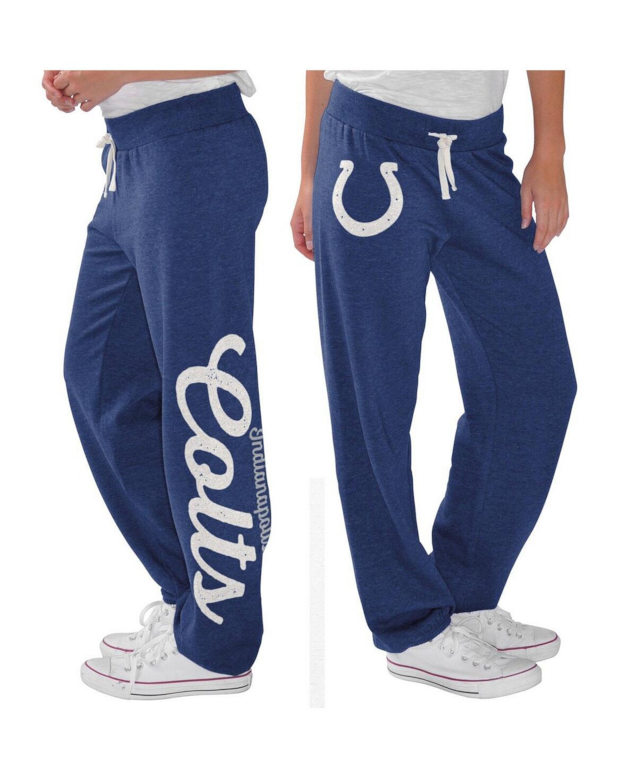 Женские флисовые брюки Royal Indianapolis Colts для схватки G-III