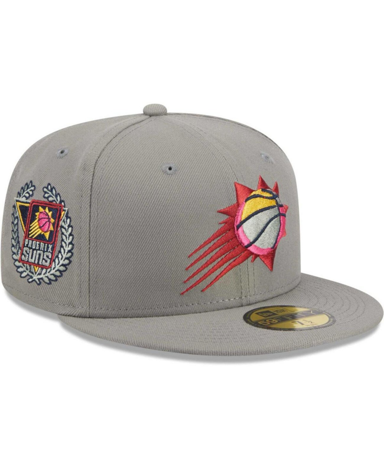 Мужская серая приталенная шляпа Phoenix Suns Color Pack 59FIFTY New Era