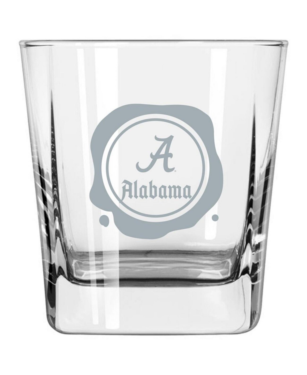 Старомодное стекло Alabama Crimson Tide с морозной печатью 14 унций Logo Brand
