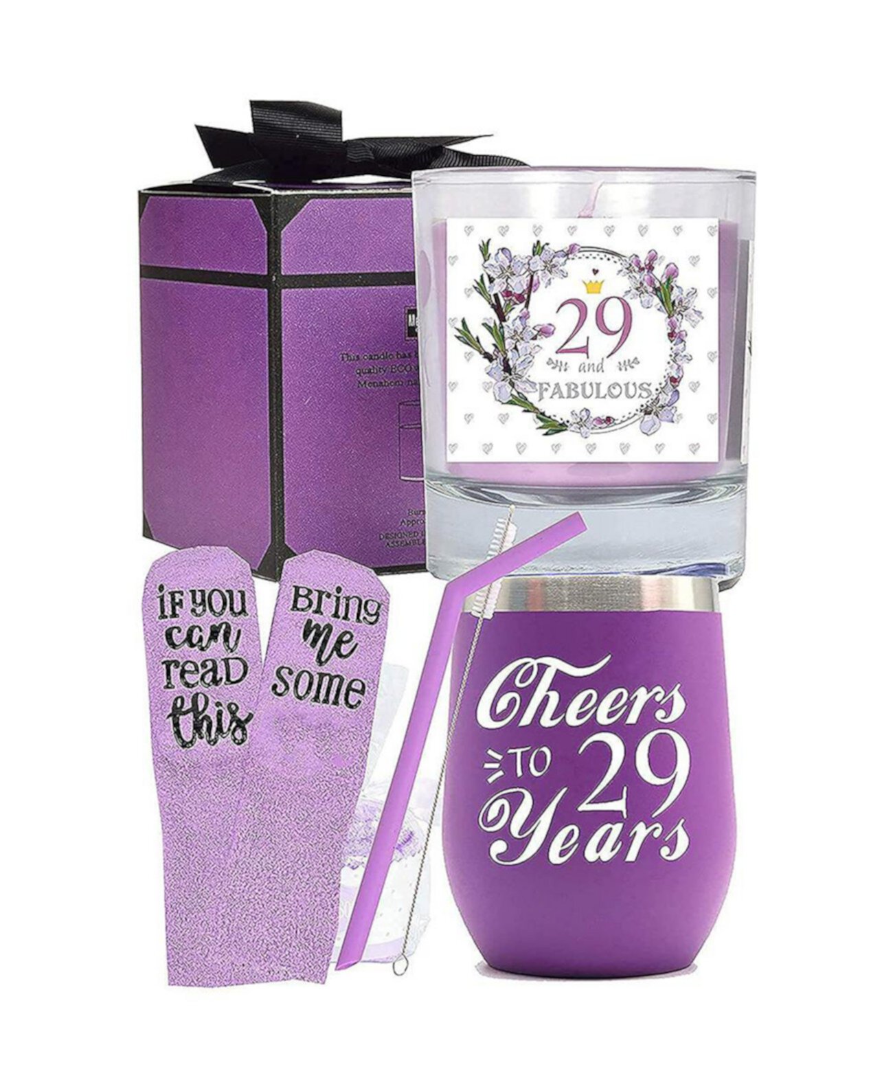 29th Birthday Tumbler for Women, Stylish and Fun Gift Idea, Perfect for Celebrating 29 Years, Great for Decorations and Keepsake, Ideal Present for Her Special Day Meant2tobe