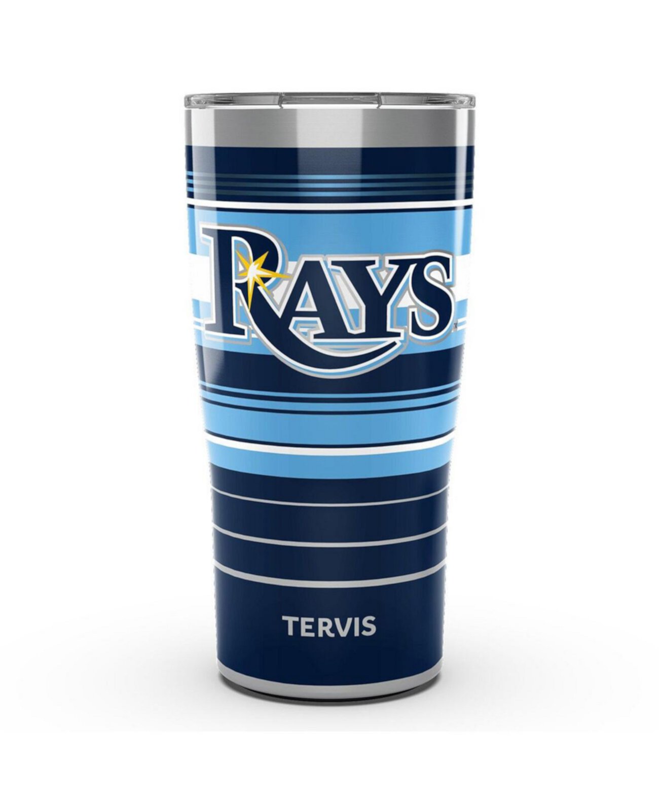 Стакан Tervis Tampa Bay Rays 20 унций Hype Stripe из нержавеющей стали Tervis