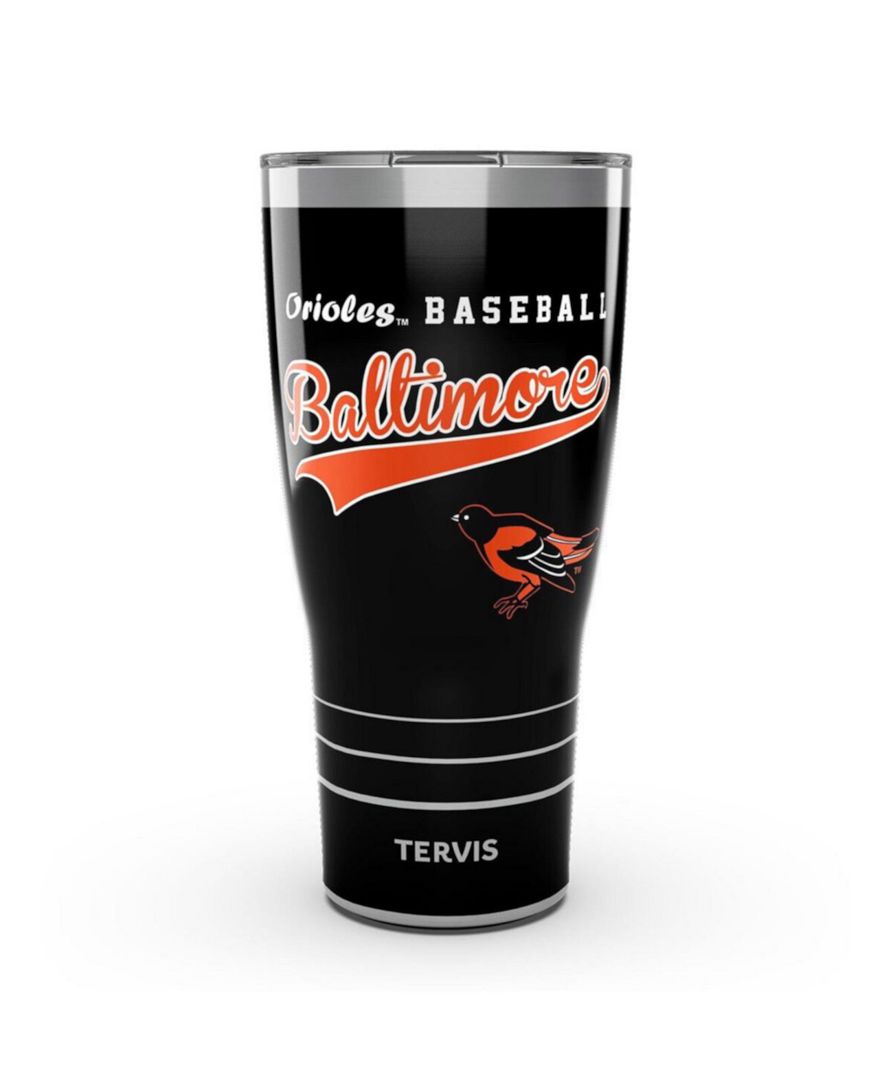 Стакан Tervis Baltimore Orioles 30 унций винтажный стальной Tervis