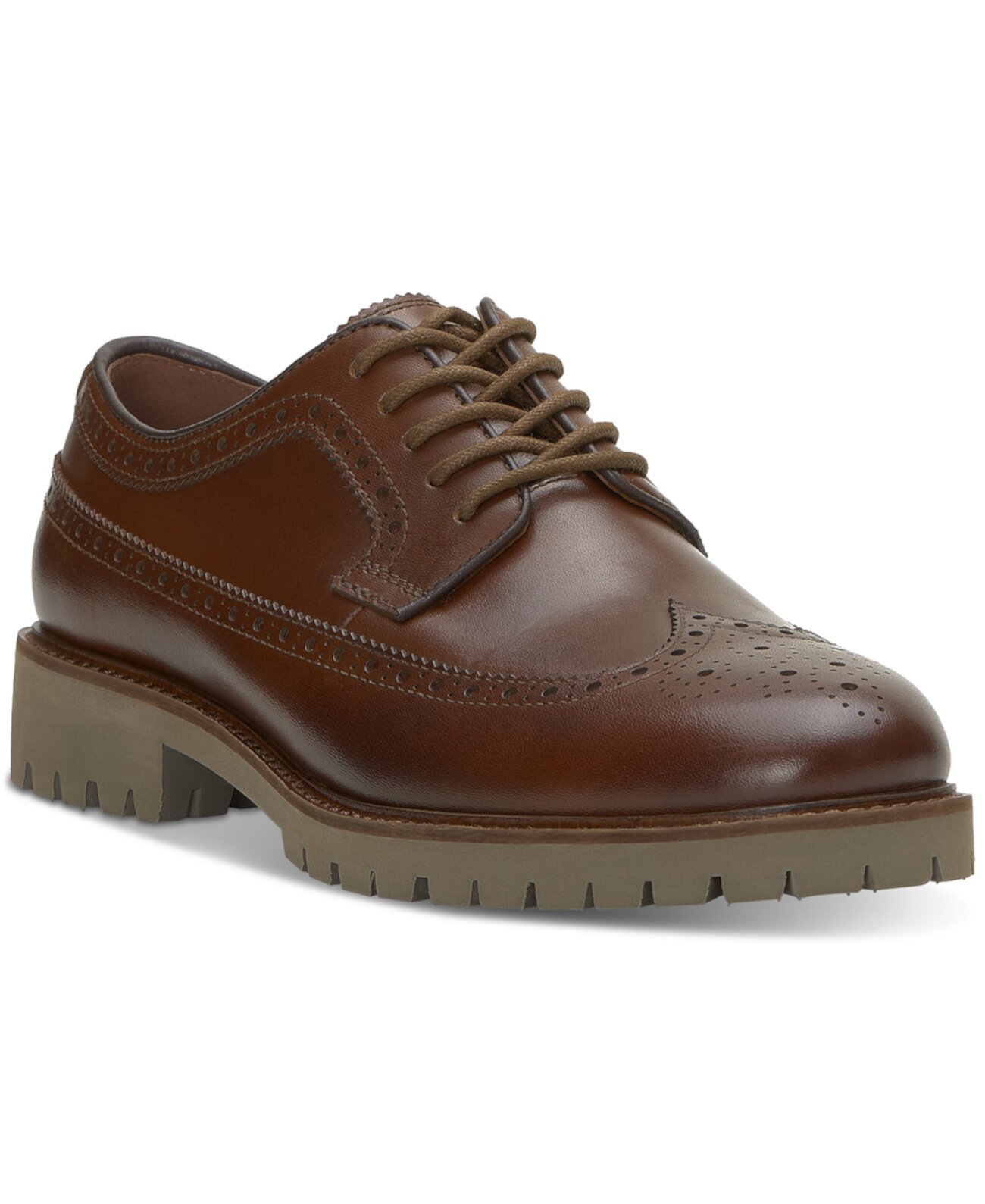 Мужские кожаные туфли Vince Camuto Kaori Wingtip с перфорацией Vince Camuto