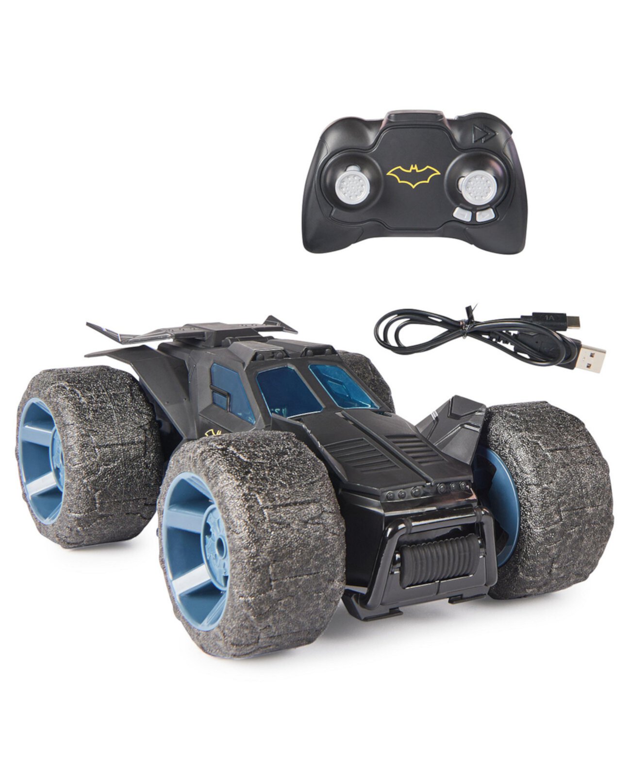 Каскадерская сила: Бэтмобиль, Домашняя машина с дистанционным управлением, Сумасшедшие трюки с турбонаддувом Batman