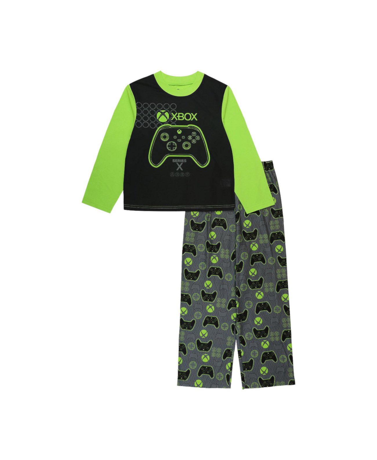 Футболка с накидами через голову для больших мальчиков и брюки с эластичной резинкой на талии, комплект из 2 предметов Xbox