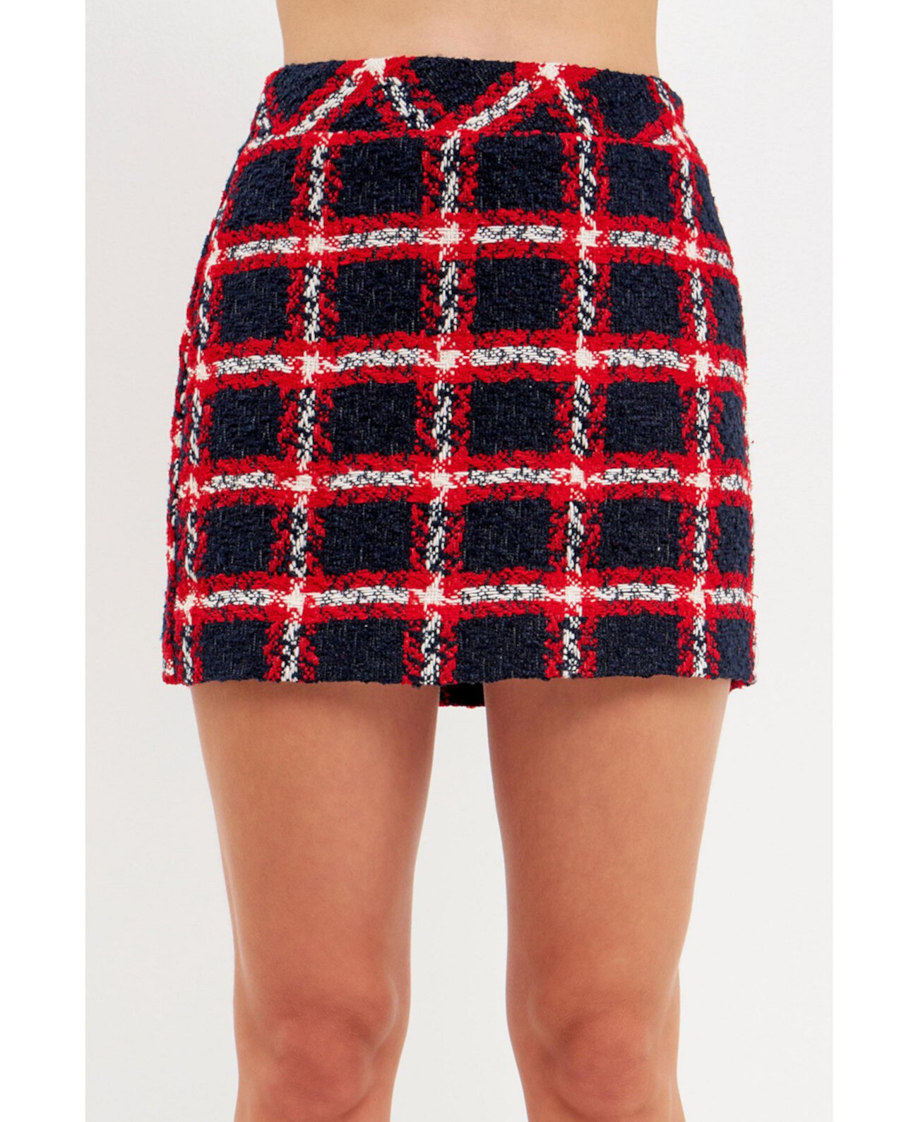 Women's Plaid Mini Skirt English Factory