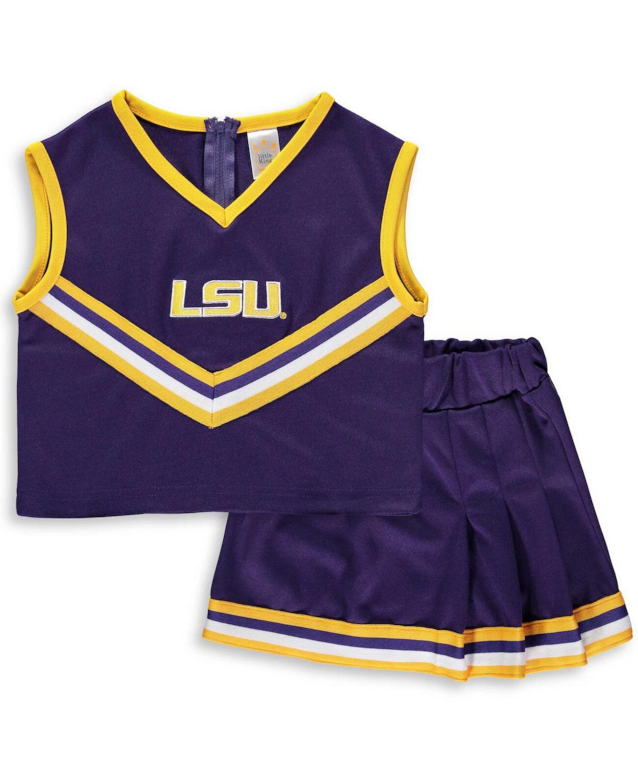 Детские комплекты одежды Little King Apparel Фиолетовый LSU Tigers Двухкомпонентный Набор Little King Apparel