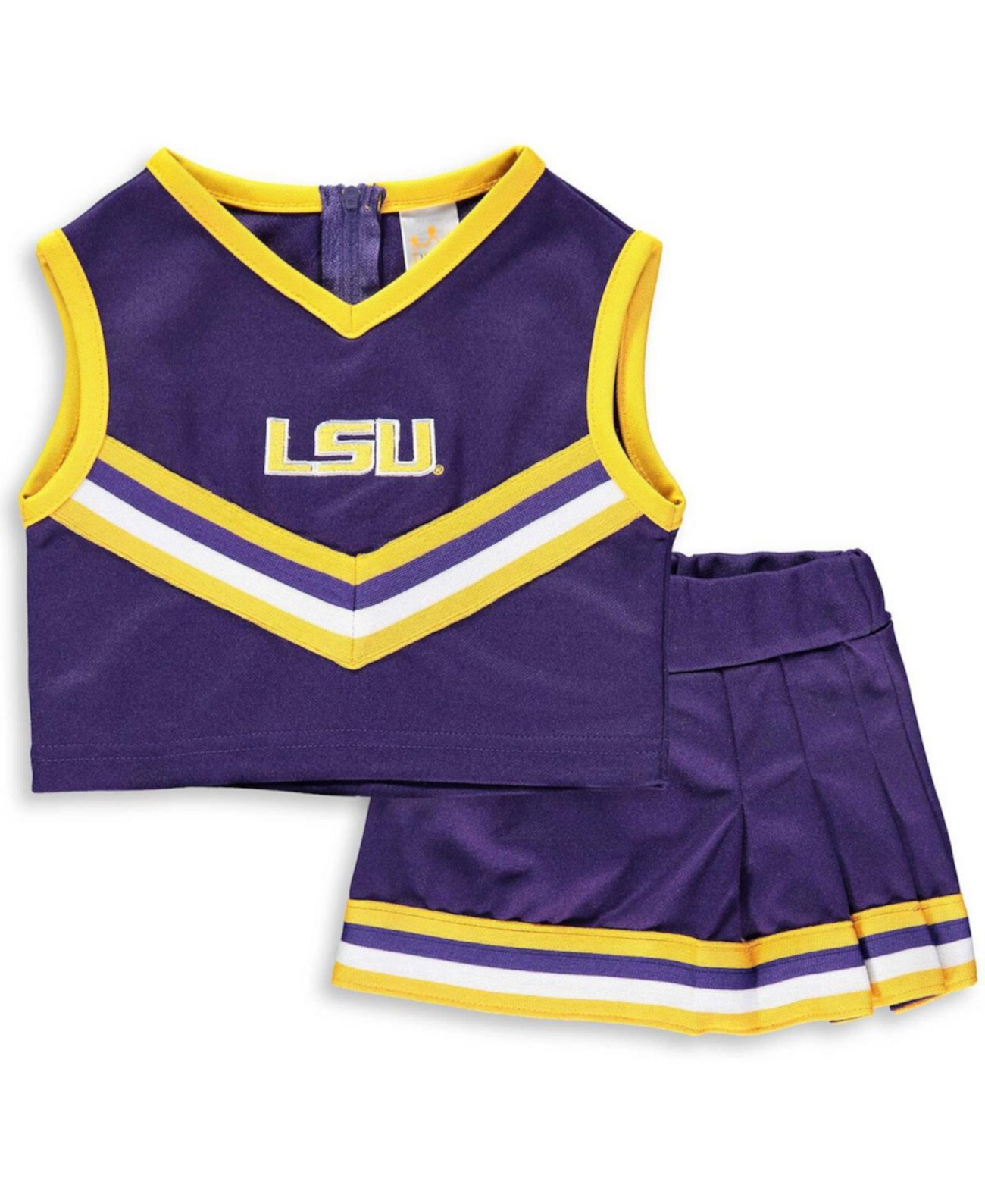 Фиолетовый комплект из двух предметов для девочек LSU Tigers для девочек-подростков Little King Apparel