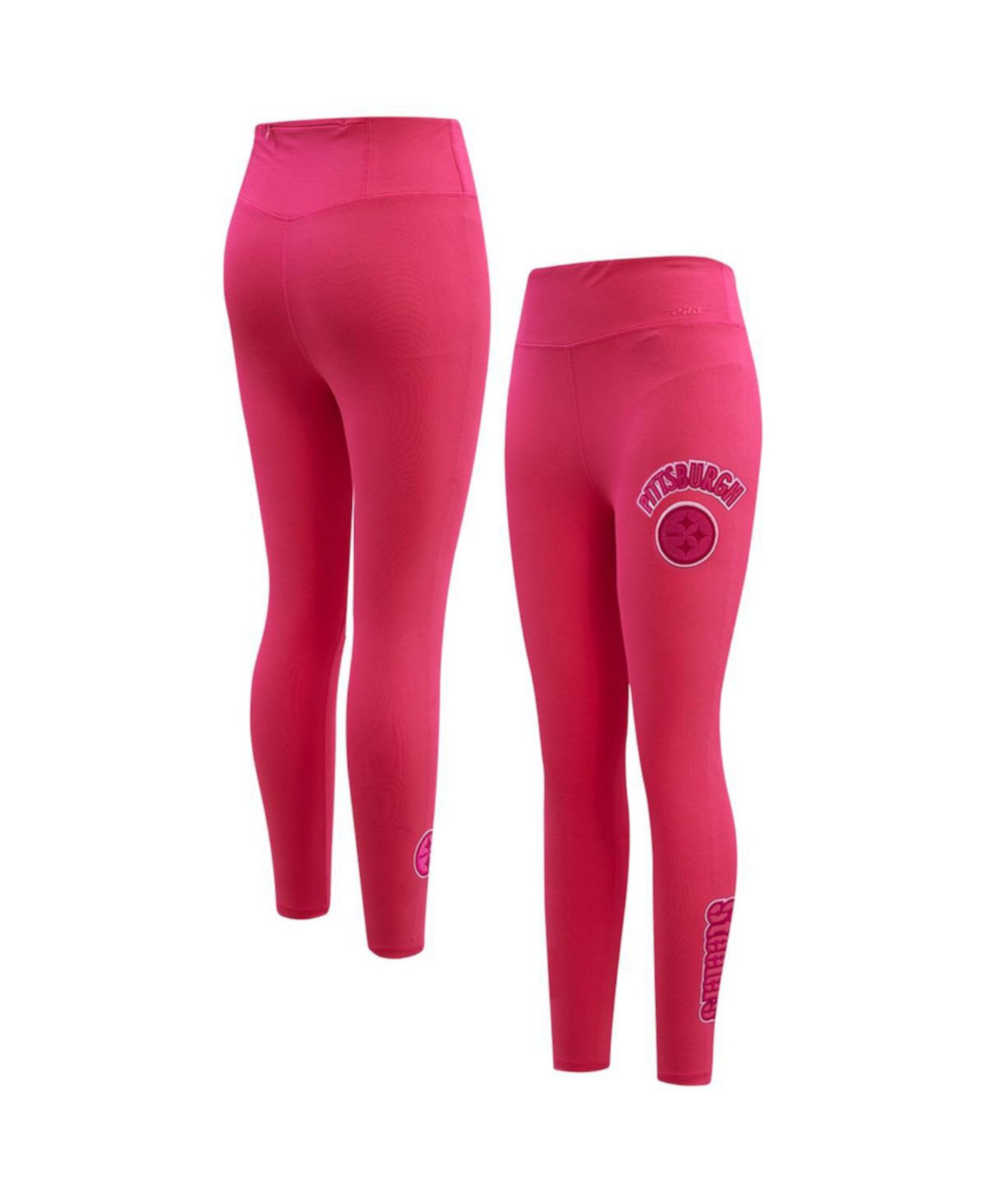 Женские леггинсы тройного розового цвета Pittsburgh Steelers Pro Standard