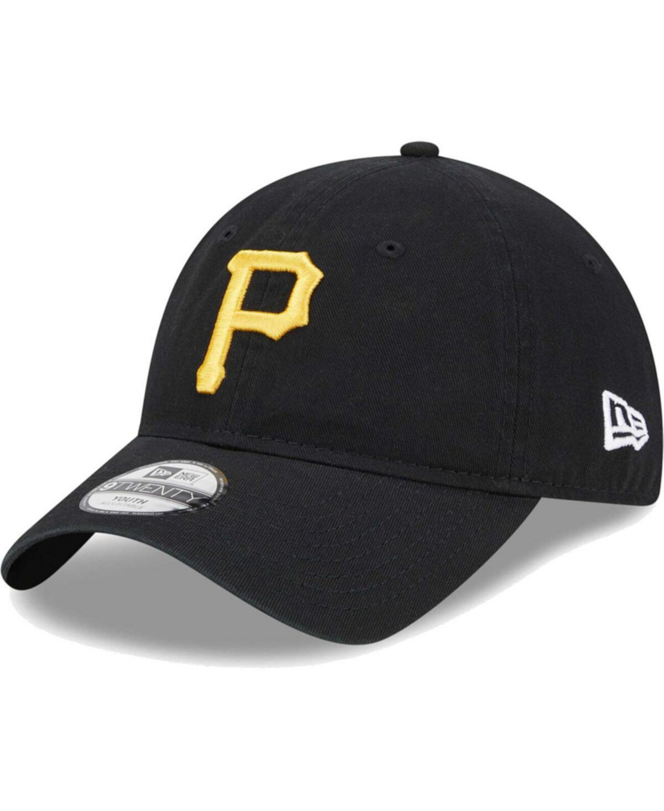 Черная регулируемая шапка Little Boys and Girls Pittsburgh Pirates Team 9TWENTY New Era
