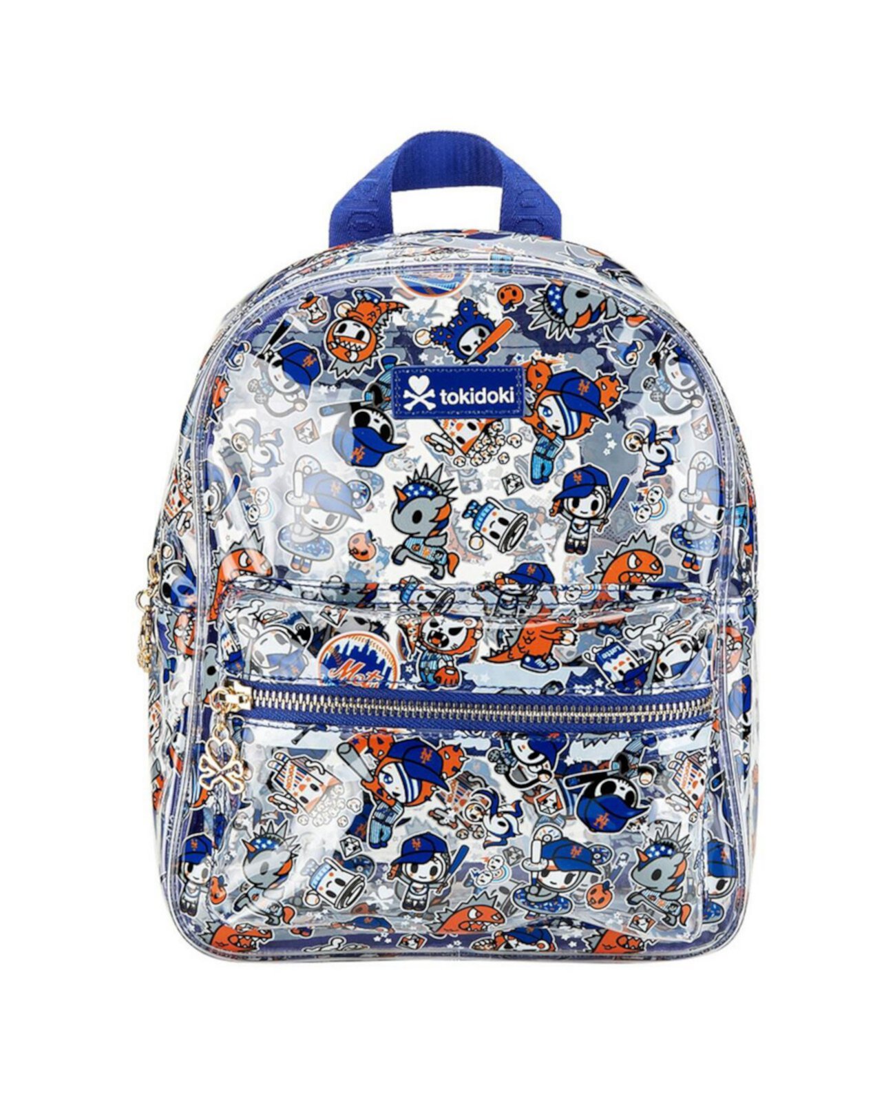 Прозрачный маленький рюкзак New York Mets для мальчиков и девочек, молодежь Tokidoki