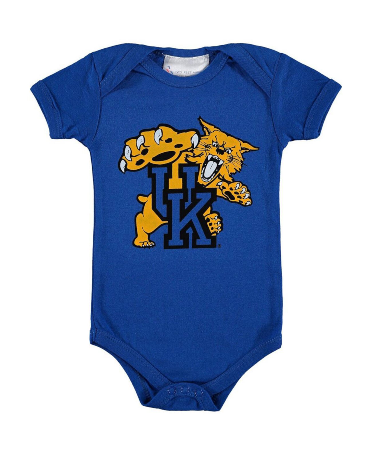 Боди Royal Kentucky Wildcats с большим логотипом для мальчиков и девочек для младенцев Two Feet Ahead