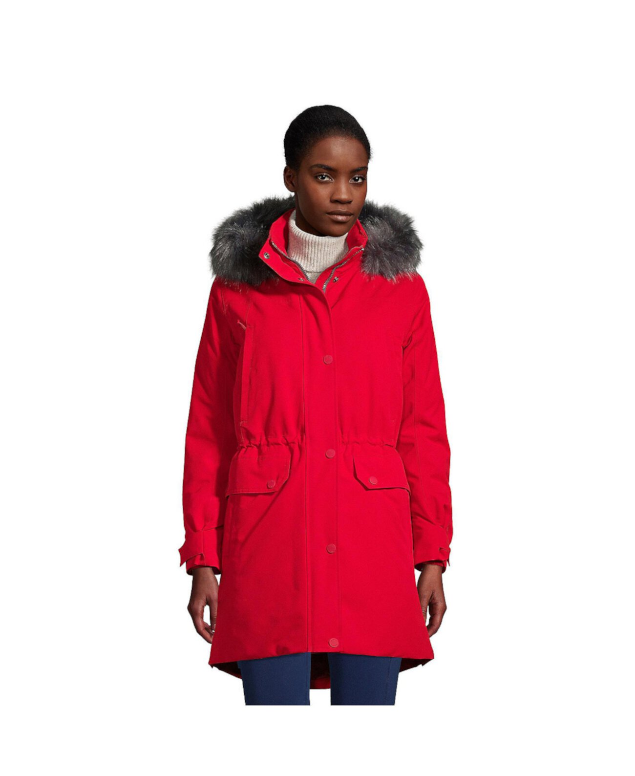 Lands end Pink Winter Ski