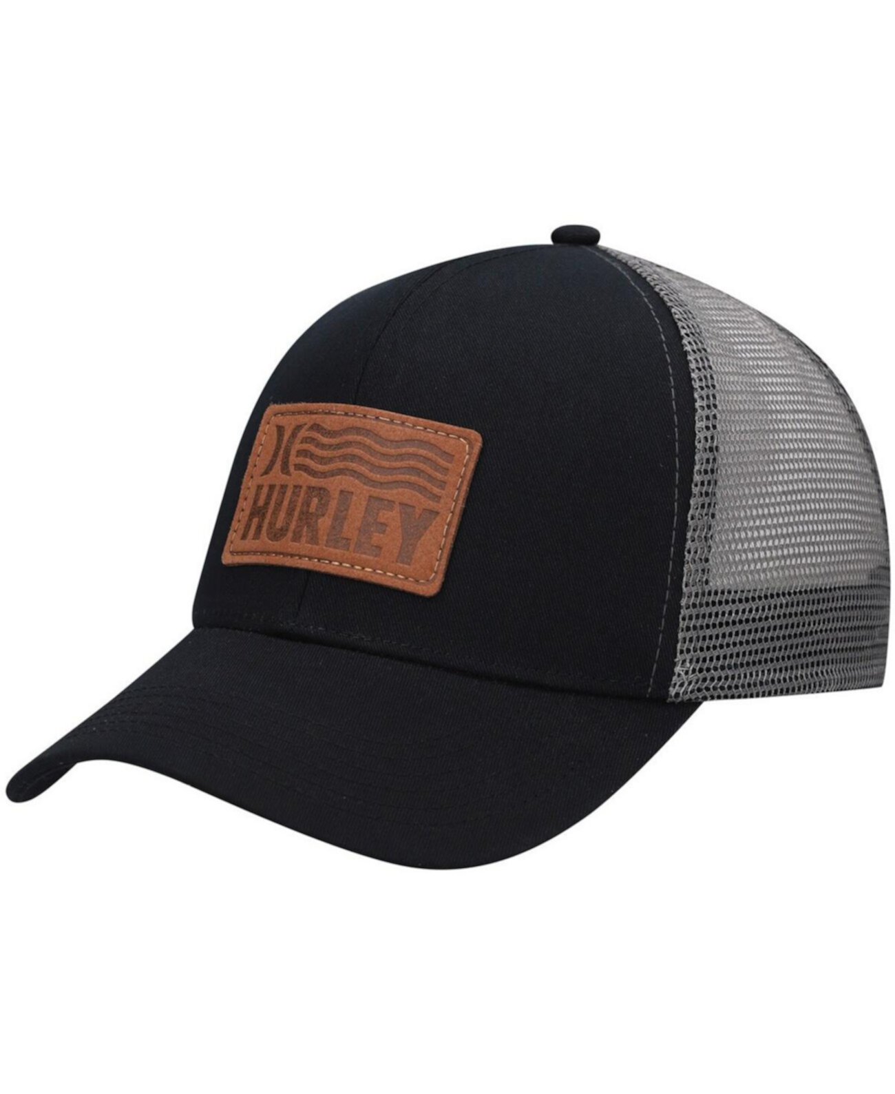 Бейсболка Hurley Men's Black Waves Trucker Snapback Hurley