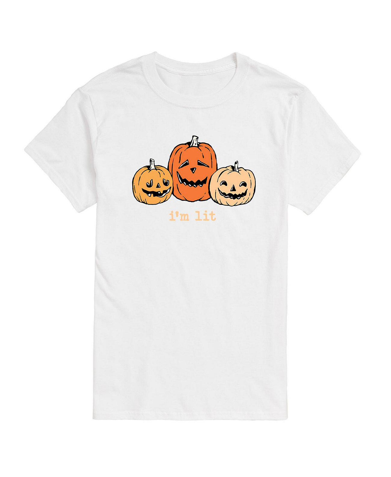 Мужская футболка с коротким рукавом для мгновенного сообщения Хэллоуина AIRWAVES