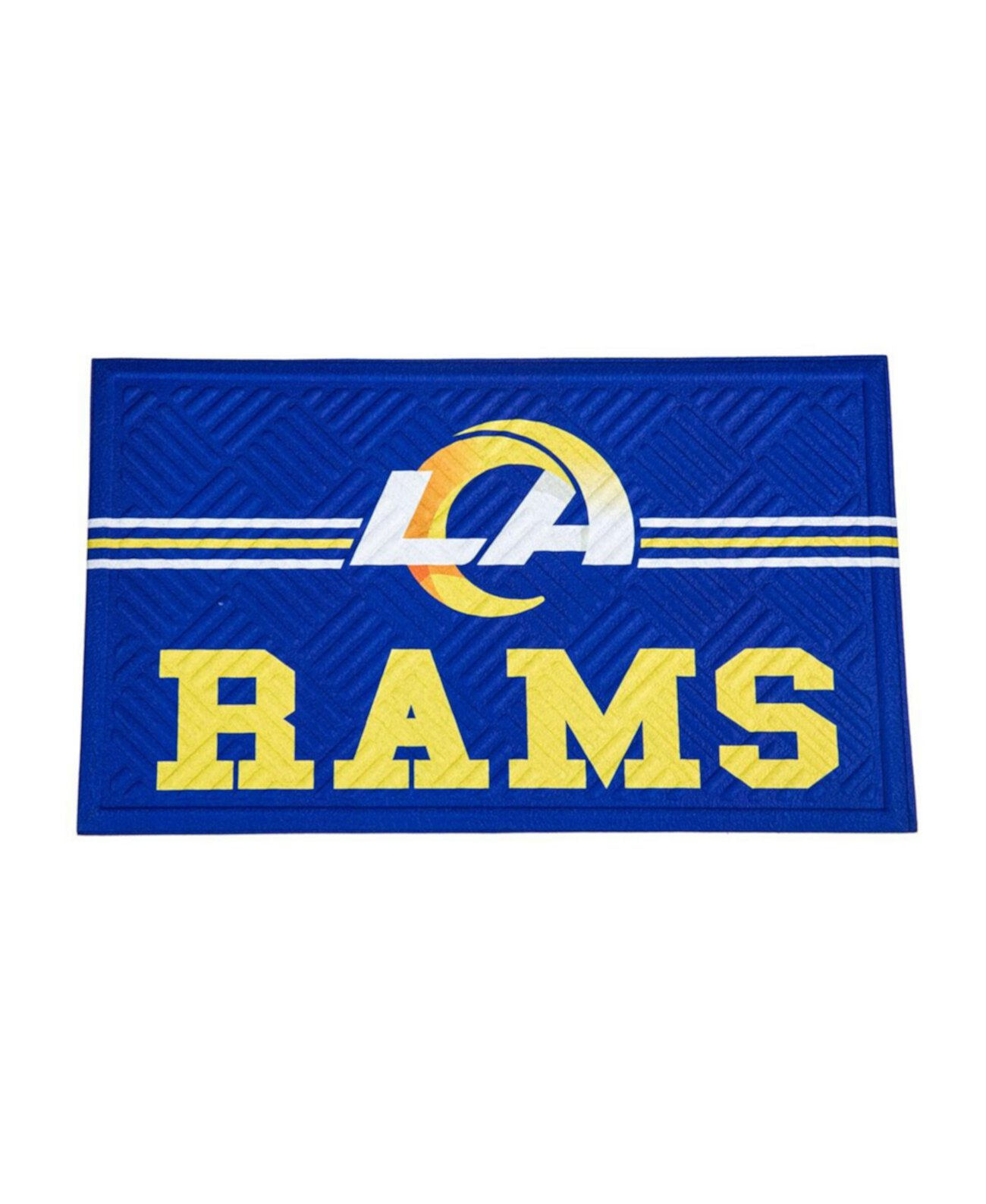 Дверной коврик с тиснением Los Angeles Rams EVERGREEN ENTERPRISES