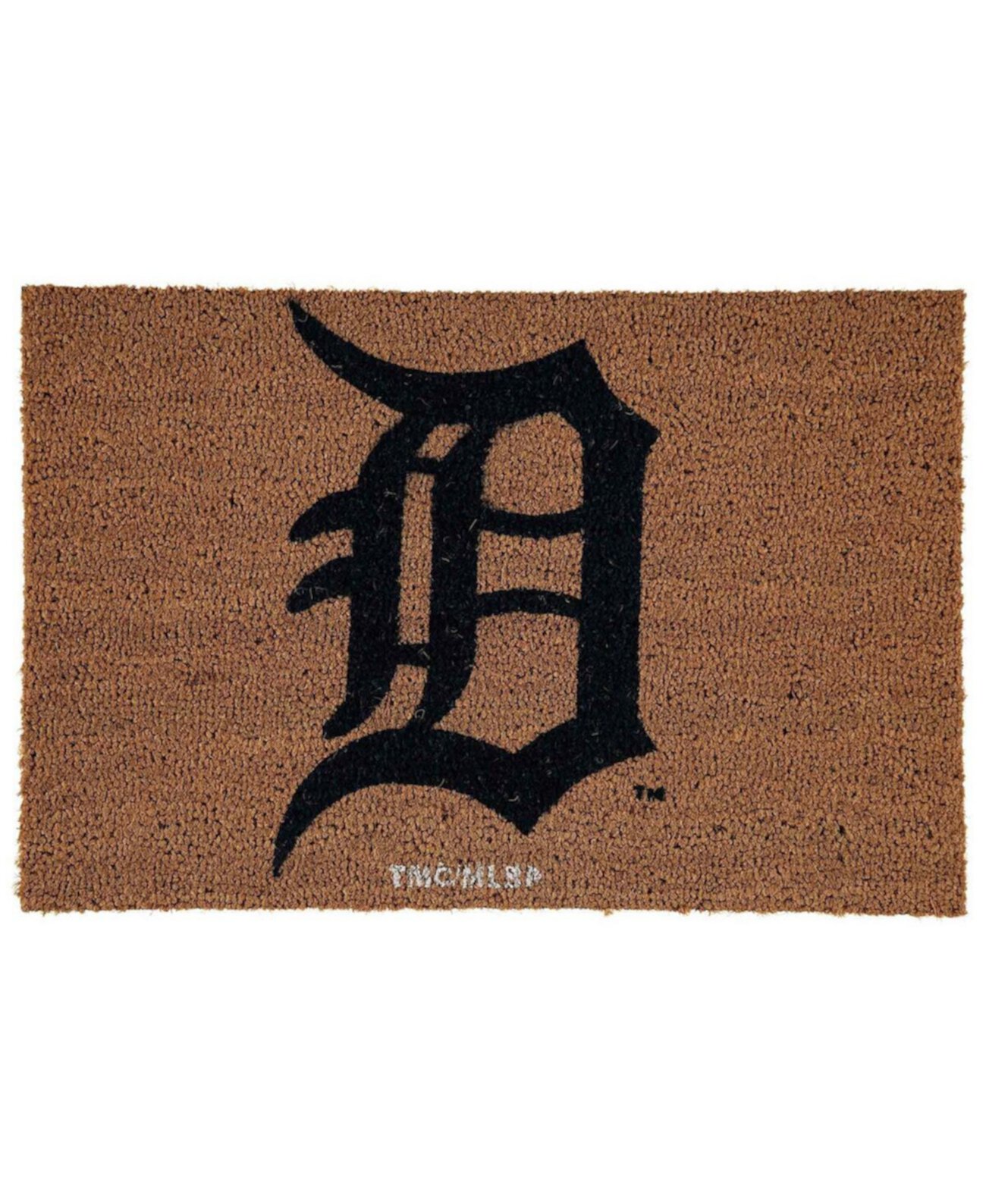 Коврик из кокосового волокна с логотипом Detroit Tigers 20 x 30 дюймов Memory Company