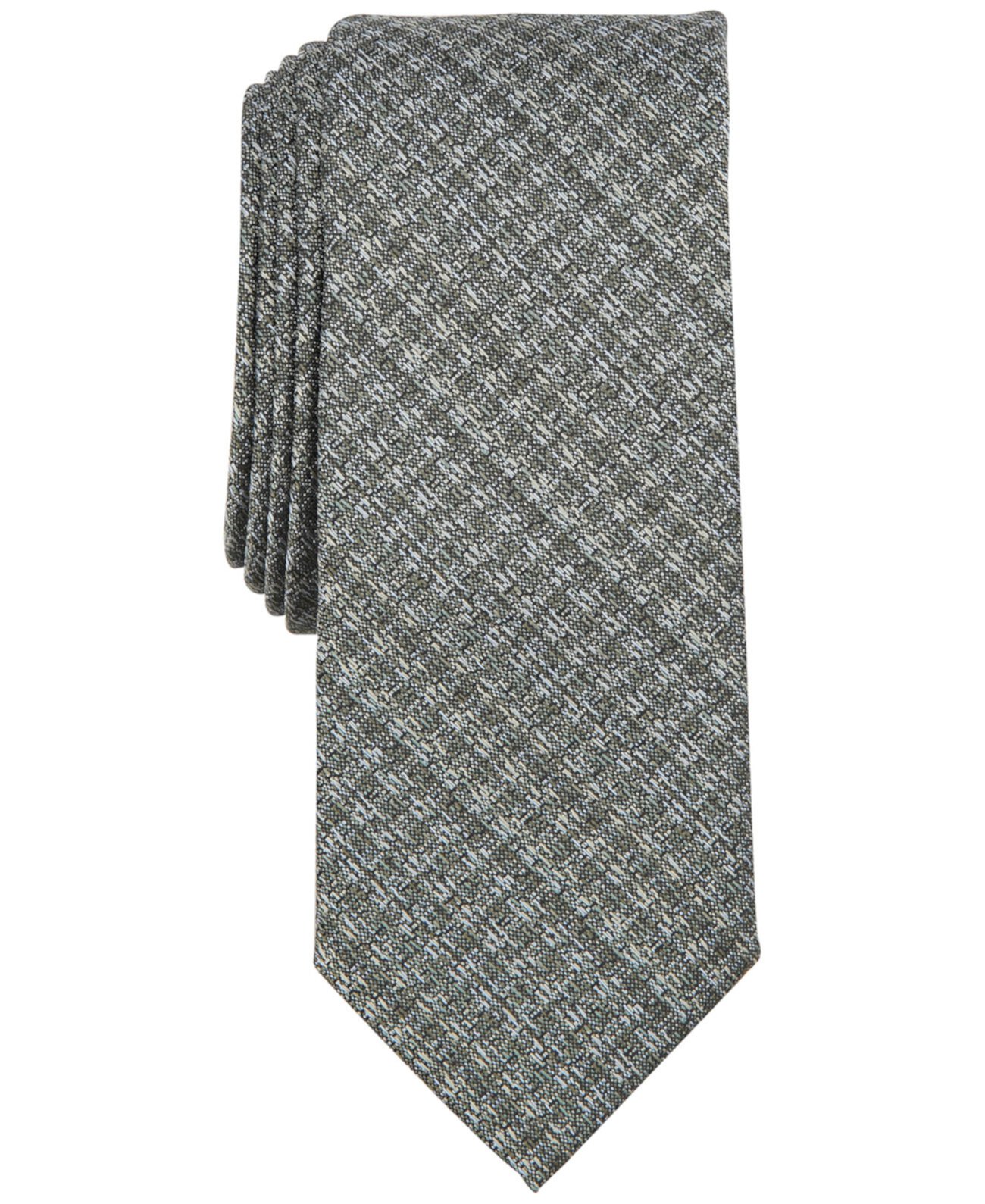 Мужской галстук Milan с однотонной текстурой, созданный для Macy's Bar III