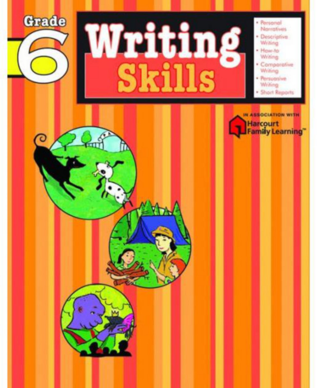 Навыки письма: 6 класс (серия «Навыки письма Flash Kids») от редакторов Flash Kids Barnes & Noble