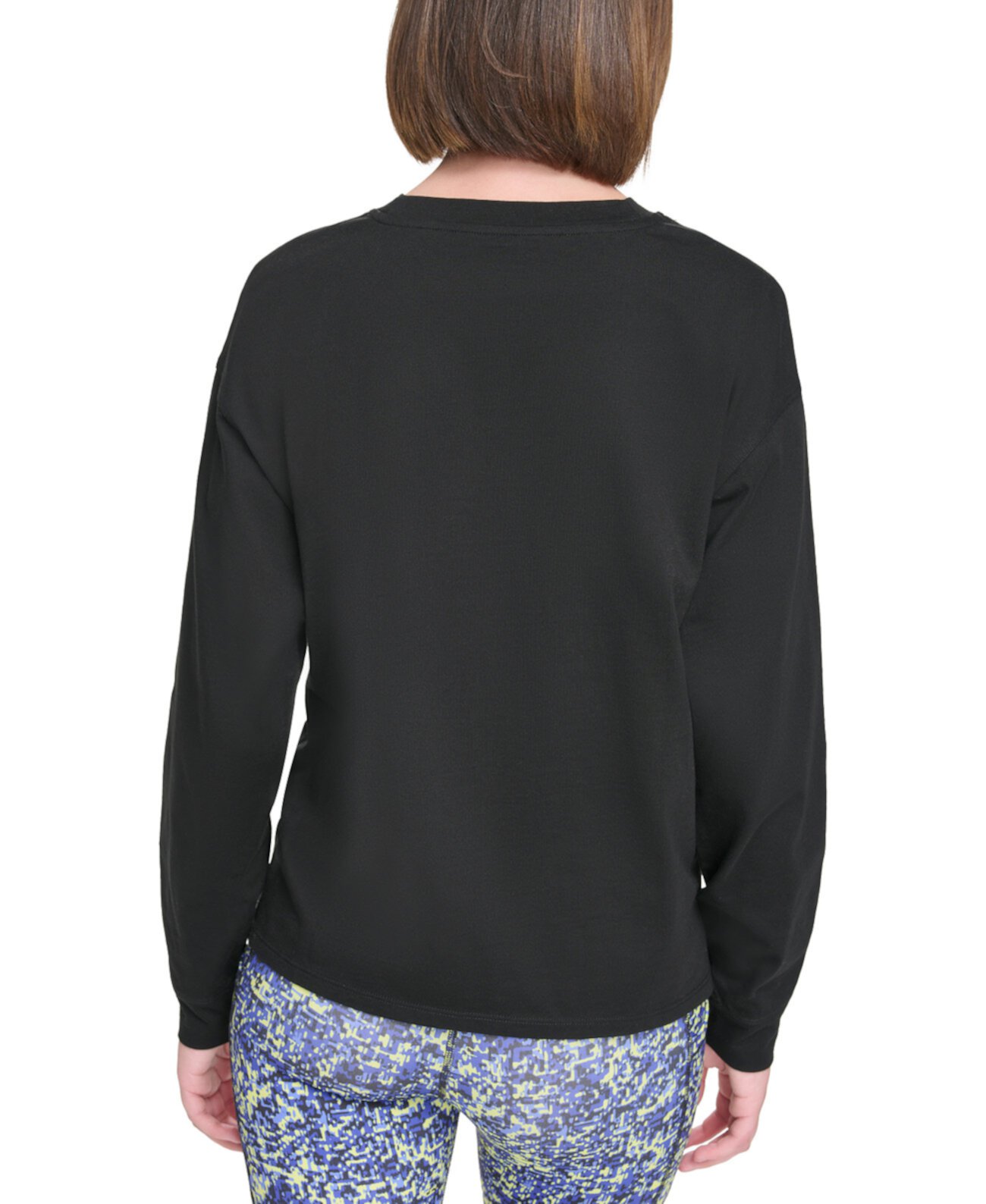 Женская футболка с круглым вырезом с длинными рукавами Calvin Klein