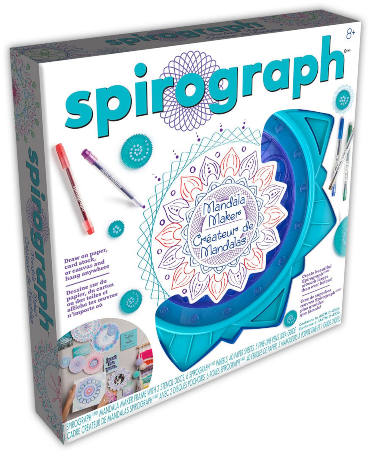 Набор для изготовления мандалы Spirograph