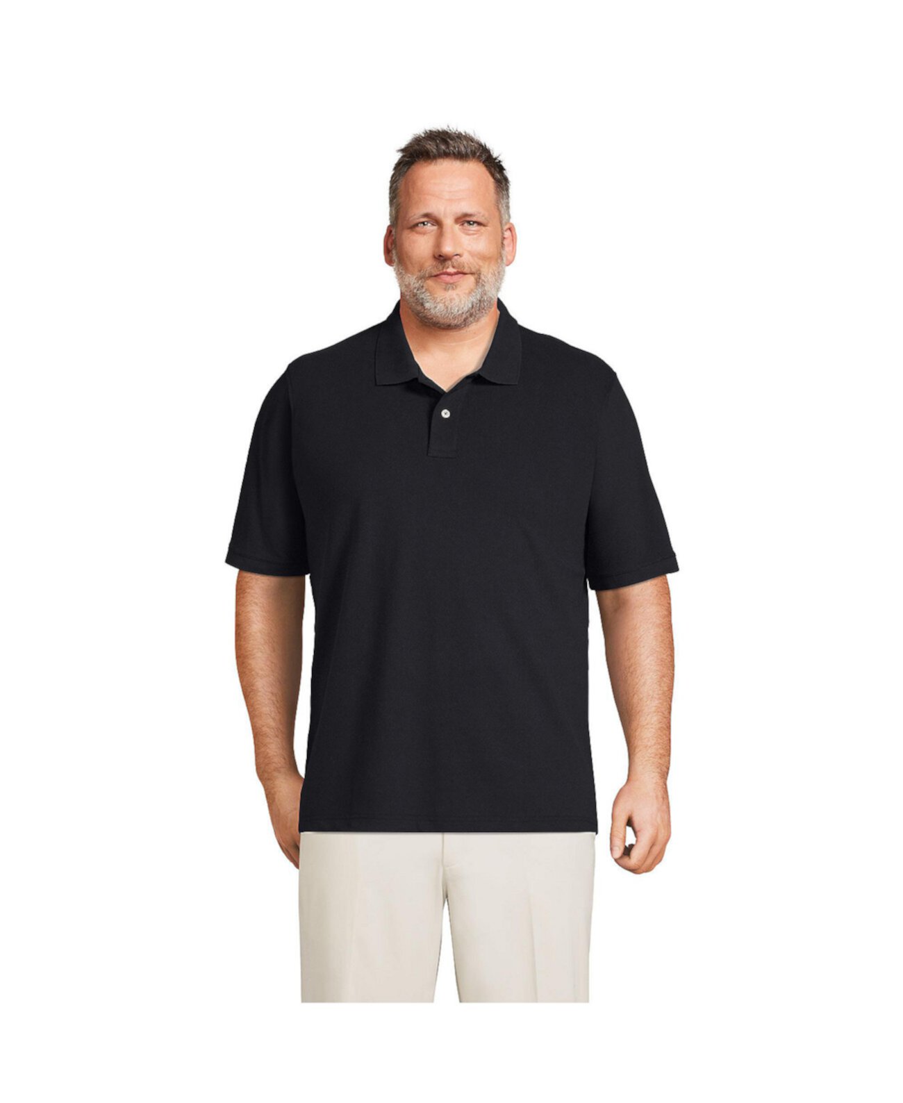 Men's Big & Tall Short Sleeve Comfort-First Mesh Polo Shirt Lands' End