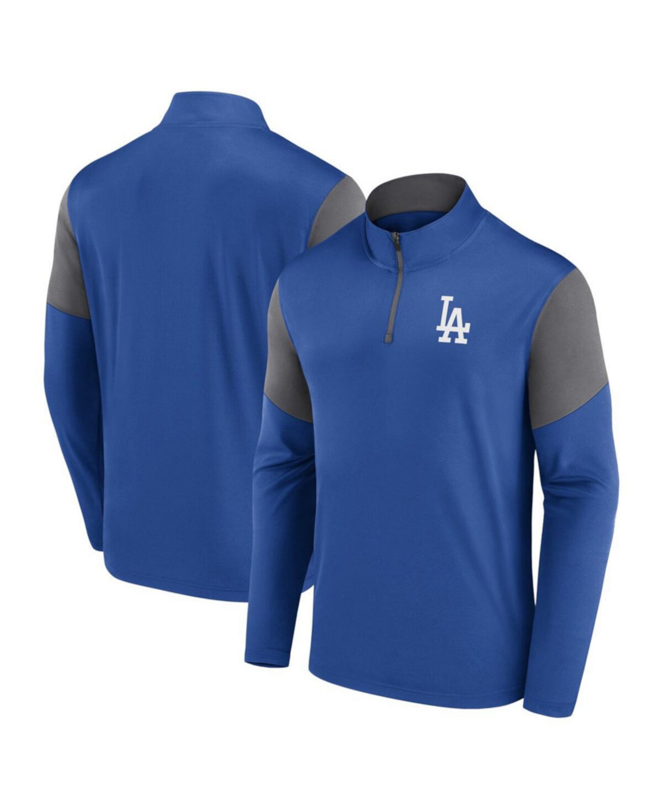 Мужская Толстовка Fanatics Los Angeles Dodgers Logo Quarter-Zip Fanatics