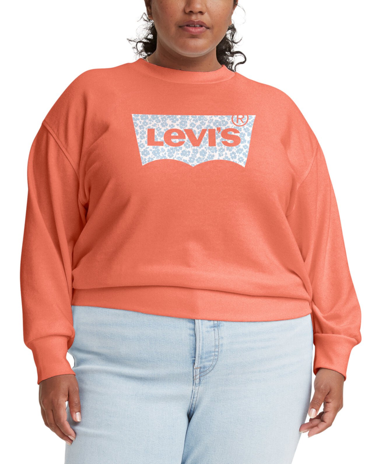Толстовка с графическим принтом и логотипом больших размеров Levi's®