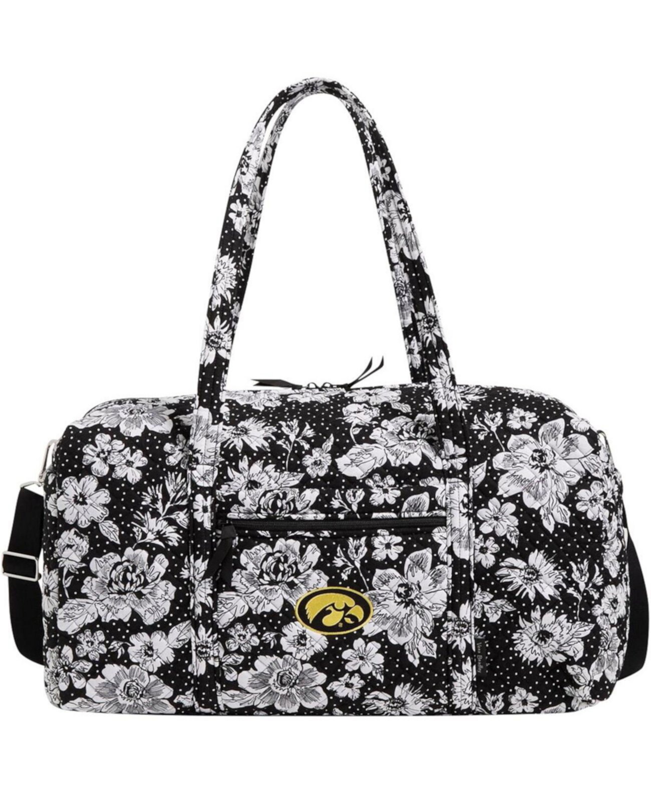 Дорожная сумка Vera Bradley Rain Garden для мужчин и женщин Iowa Hawkeyes Vera Bradley