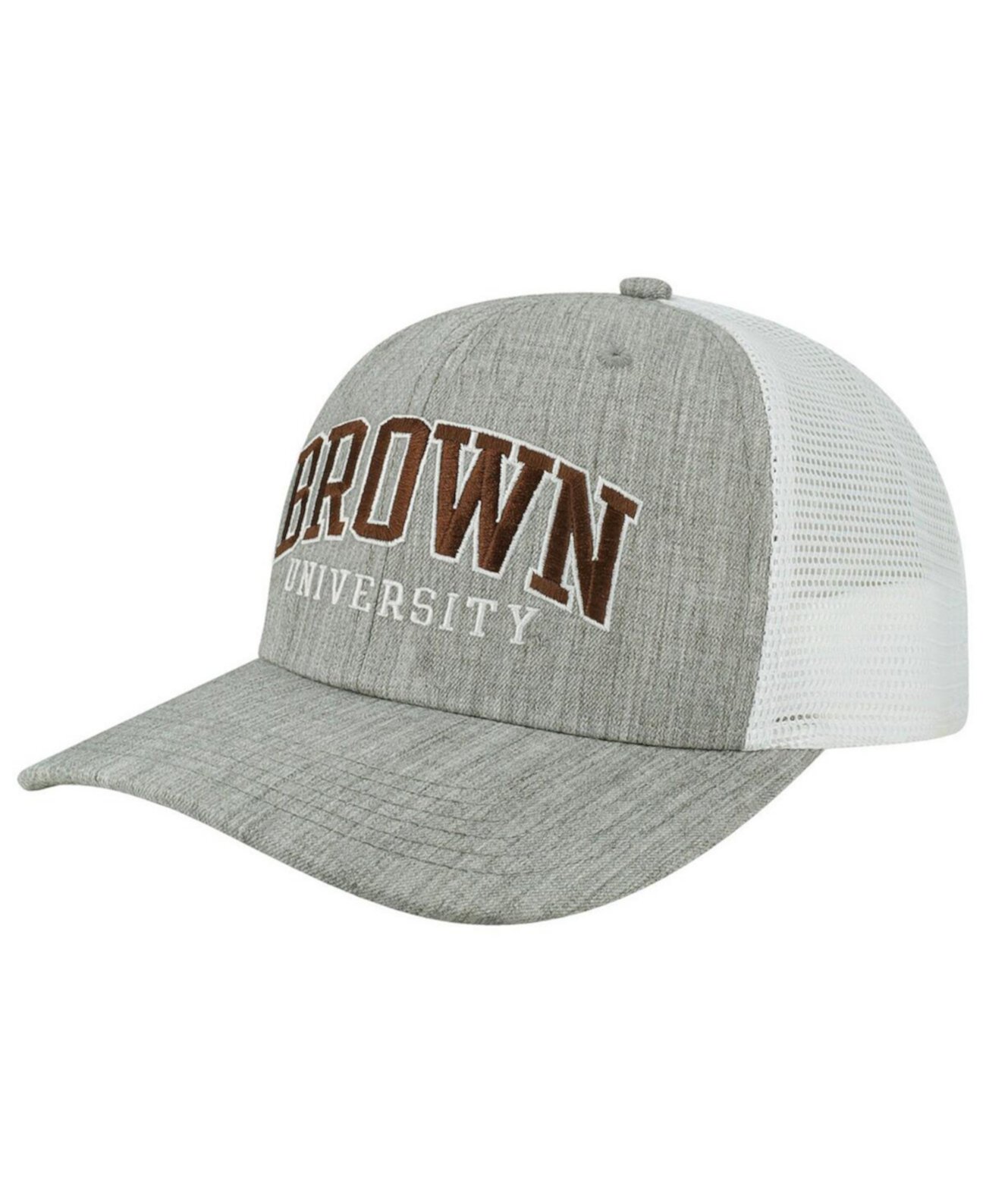 Мужская кепка Snapback Arch Trucker Snapback серо-белого цвета Brown Bears Legacy Athletic