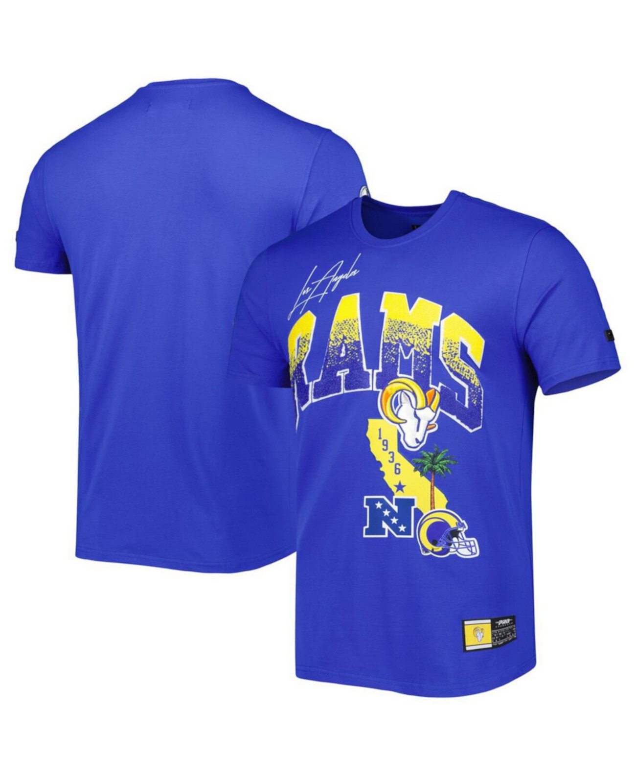Мужская футболка Royal Los Angeles Rams Hometown Collection Pro Standard