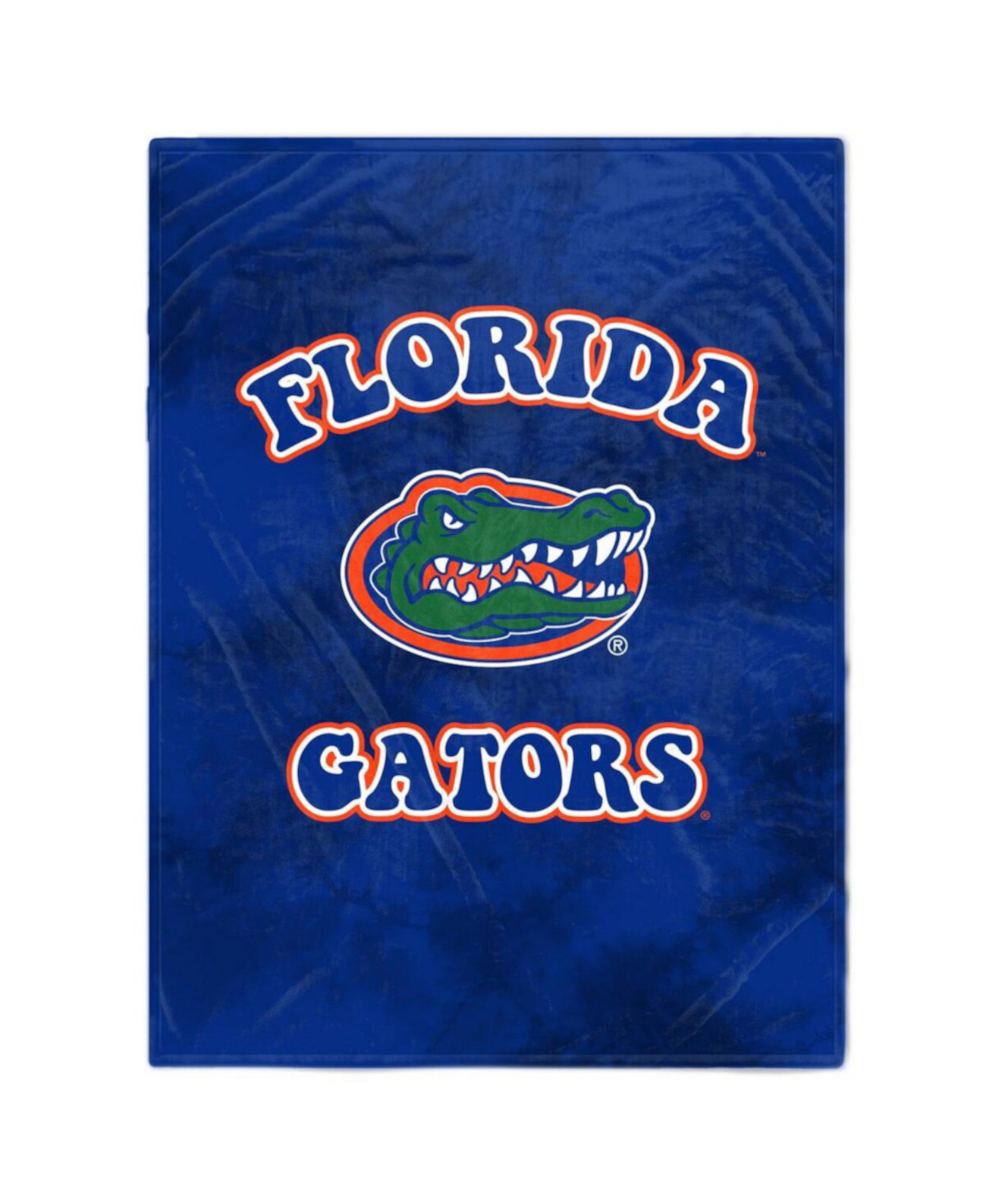 Флорида Gators 60 x 70 дюймов фланелевое одеяло из шерпы Bubble Tie-Dye Pegasus Home Fashions